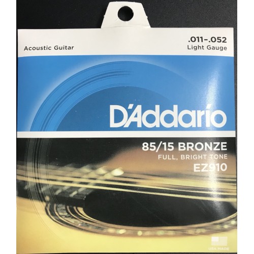Bộ dây Guitar Acoustic D'Addario EZ910